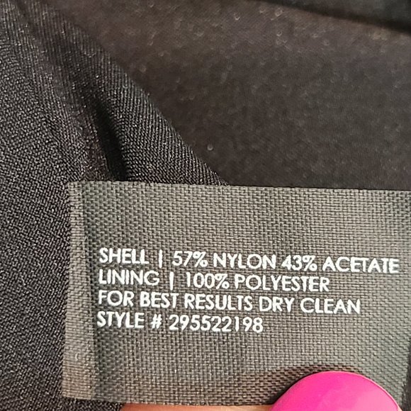 Club Monaco Skirt Womens 4 Skater Fit Flare Floral Black Purple - Picture 5 of 7